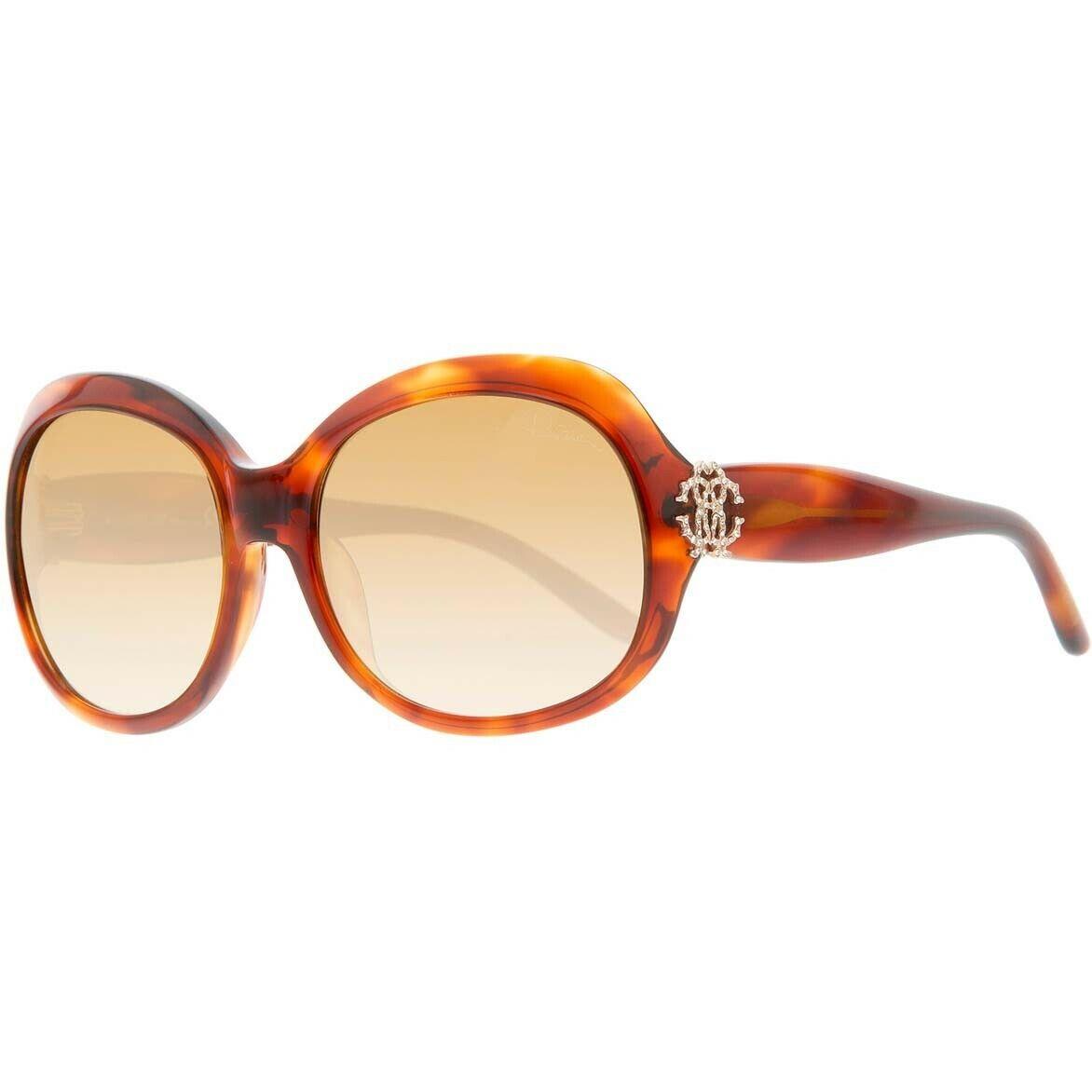 Roberto Cavalli Sunglasses Tulipano RC529S 53F Blonde Havana / Brown Gradient