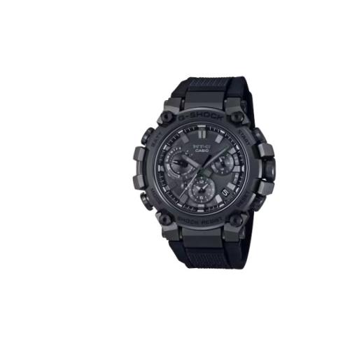 Casio G-shock Analog Black Dial Resin Band Men`s Watch MTGB3000B-1A - Dial: Black, Band: Black, Bezel: Black