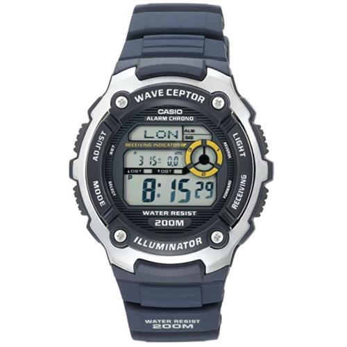 Casio Wave Ceptor Illuminator Men`s Atomic Timekeeping 47mm Watch WV200A-2AV