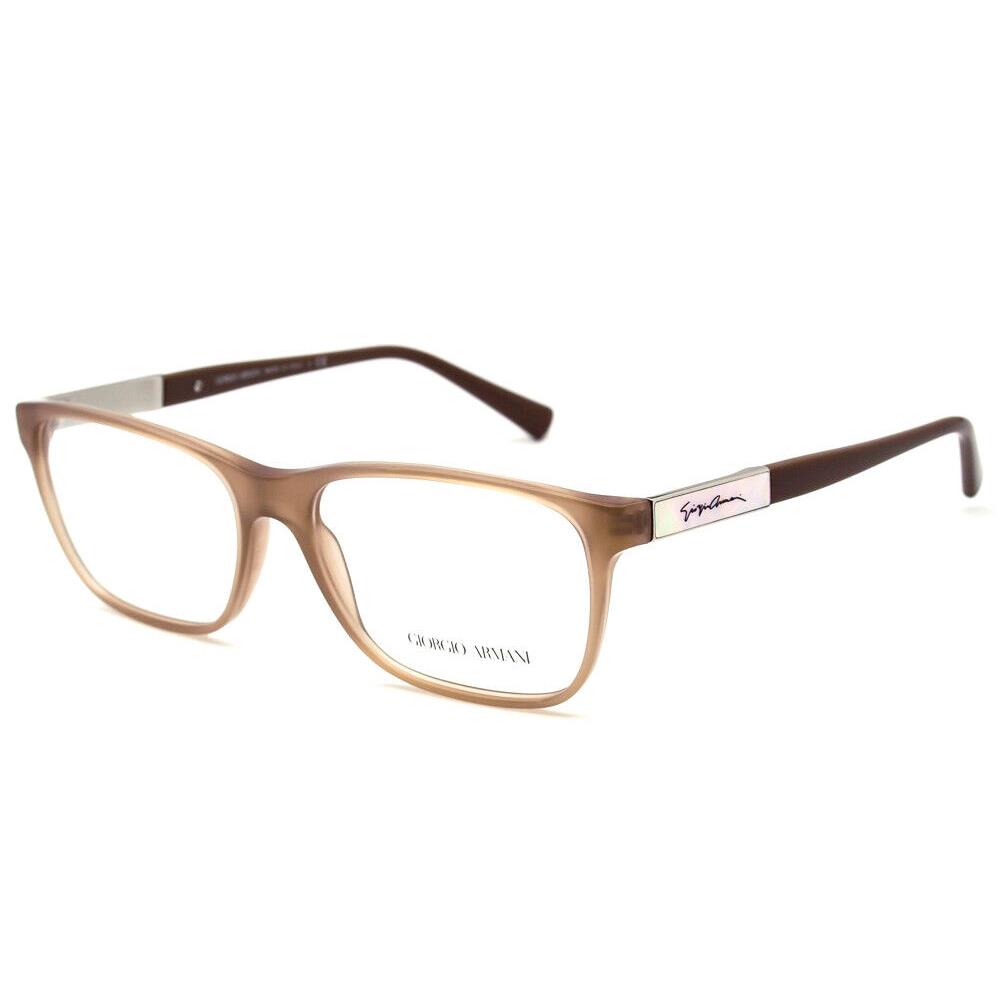 Giorgio Armani Eyeglasses AR7047-H 5285 Beige Rectangular Frame Italy 54 16 140