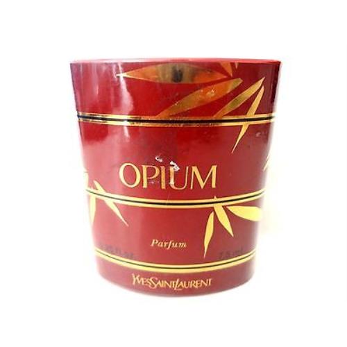 Opium Perfume by Yves Saint Laurent For Women. Parfum 0.25 Oz