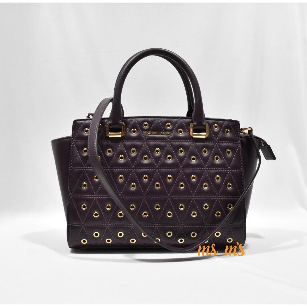 Michael kors selma on sale medium tz satchel