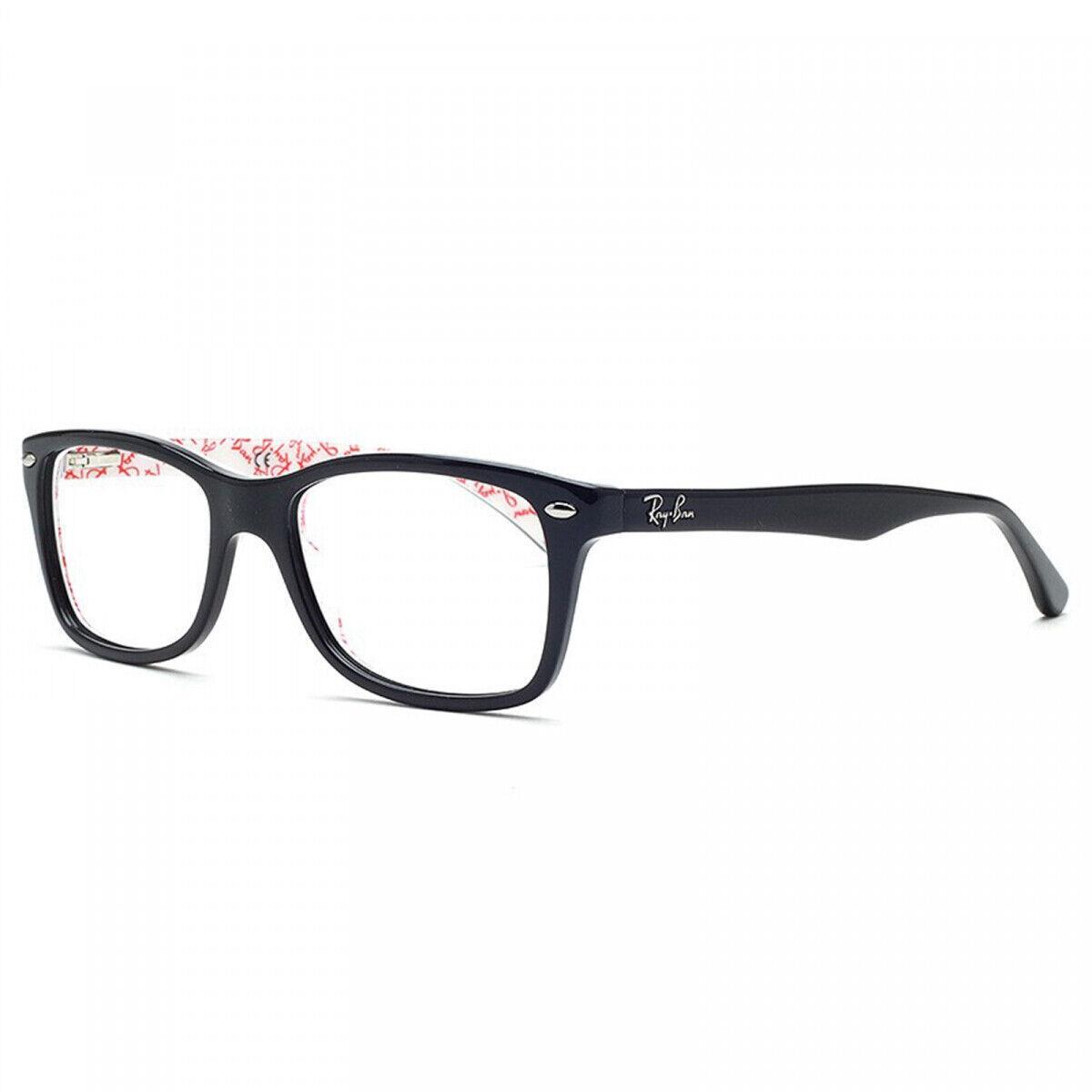 Ray Ban RX5228 5014 Black/white 53mm Eyeglasses