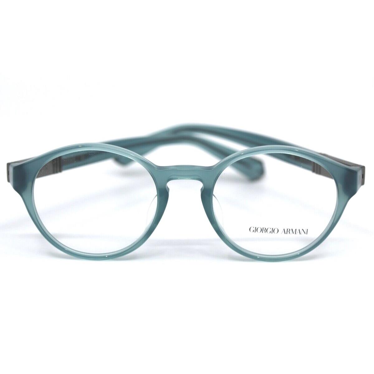 Giorgio Armani AR7002-F 5034 Light Teal Translucent Eyeglasses 50