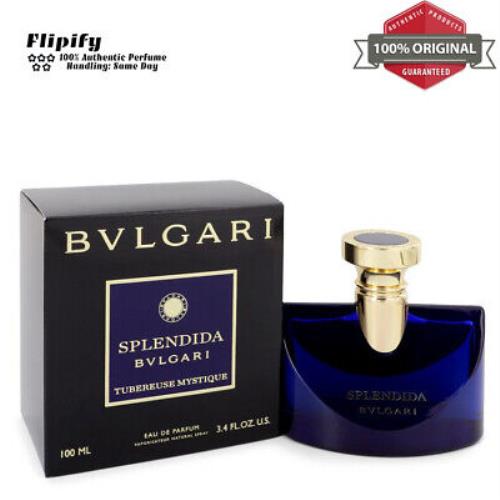 Bvlgari Splendida Tubereuse Mystique Perfume 3.4 oz Edp Spray For Women