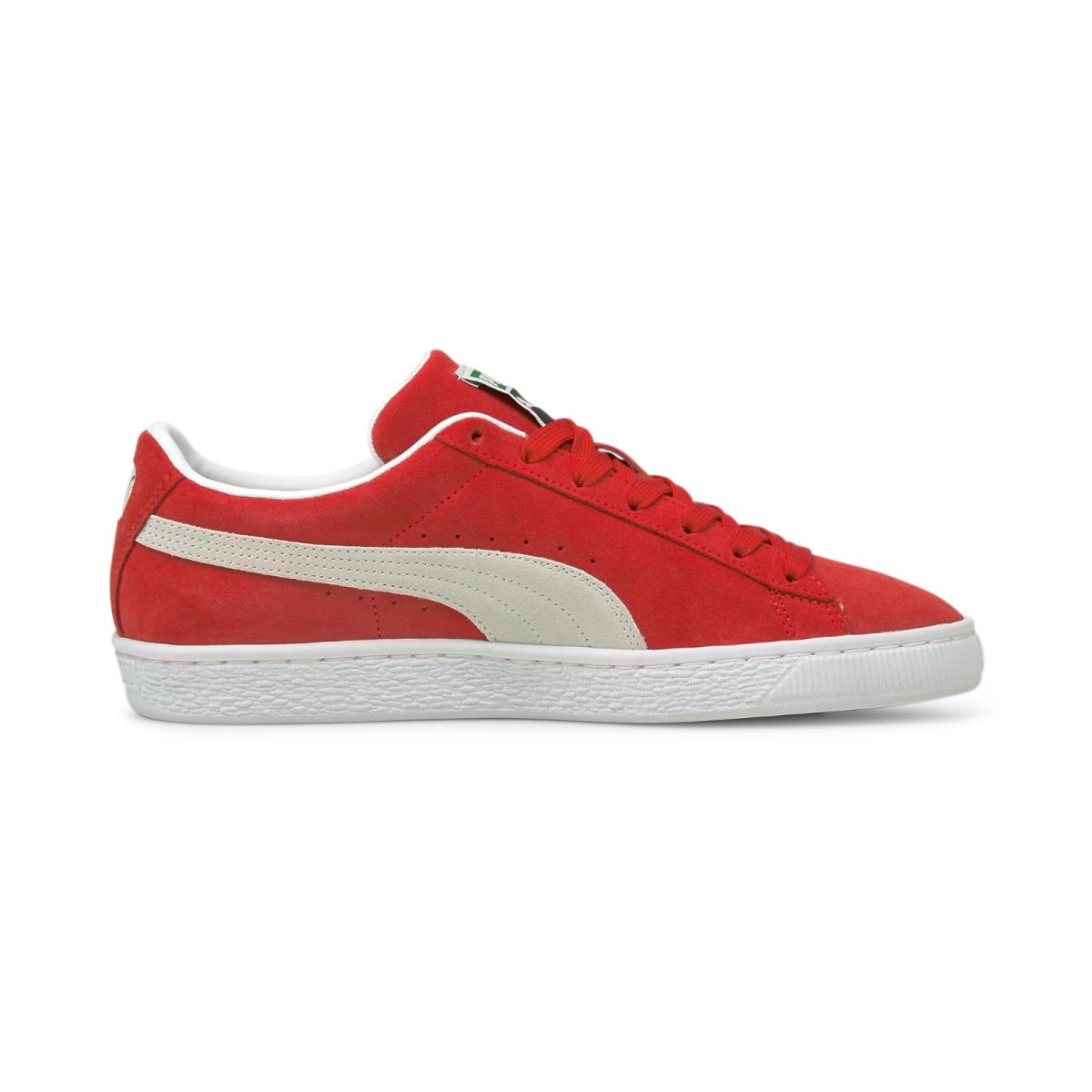 Puma Men Suede Classic Xxi Shoes High Risk Red/puma-white 374915-02 - High Risk Red/Puma-White