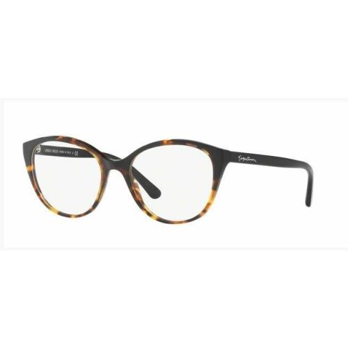 Giorgio Armani Eyeglasses AR7138 5584 Yellow Havana Frame 52MM Rx-able