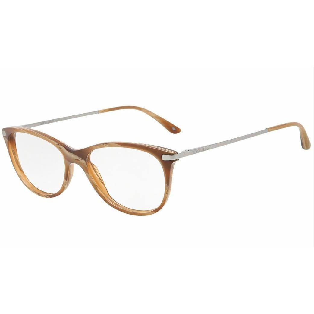 Giorgio Armani Lens Eyeglasses AR7015F 5134 Matte Beige Horn Frames 51MM Rx-able