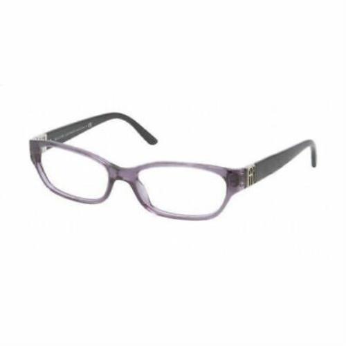 Ralph Lauren Transparent Violet Rectangular Eyeglass Frames 52mm RL6081