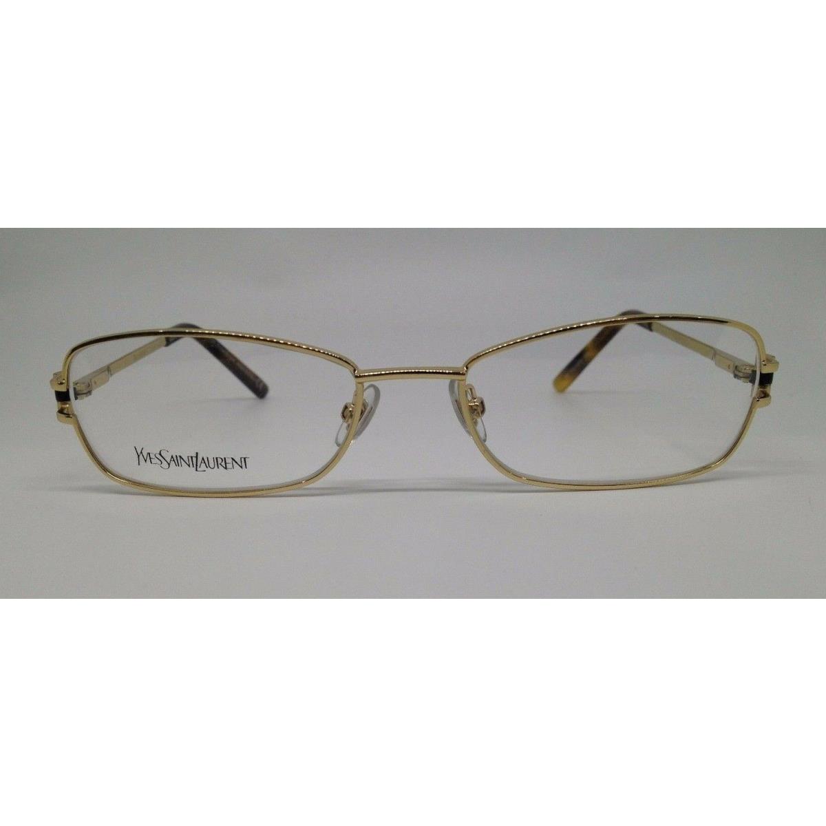 Yves Saint Laurent Ysl 6278 Gold J5G Metal Eyeglasses Frame 53-17-135 Italy