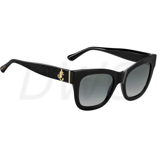 Jimmy Choo Jan/s Black/grey Shaded 52/20/145 Women Sunglasses