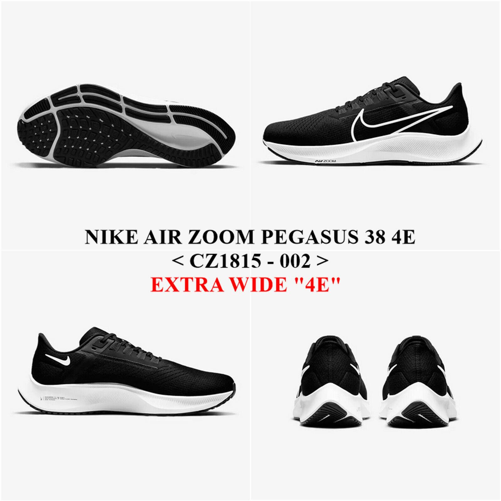 Nike Air Zoom Pegasus 38 4E CZ1815 - 002 .men`s Running Shoes - BLACK/WHITE , BLACK/WHITE-ANTHRACITE-VOLT Manufacturer