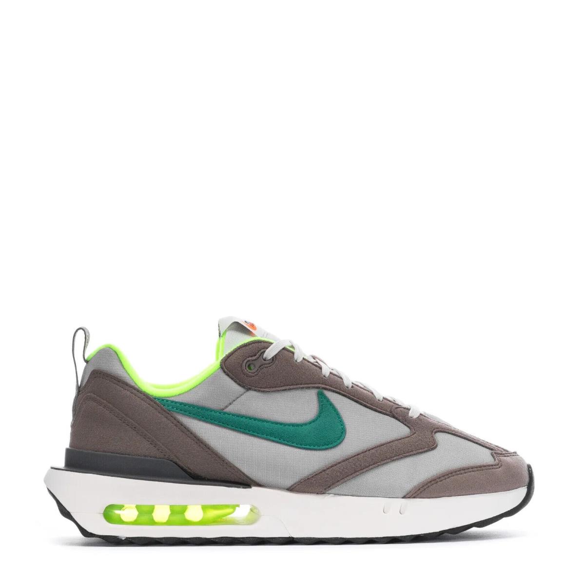 Mens Nike Air Max Dawn Next Nature DH4656 002 Olive Grey Malachite Shoes - Gray