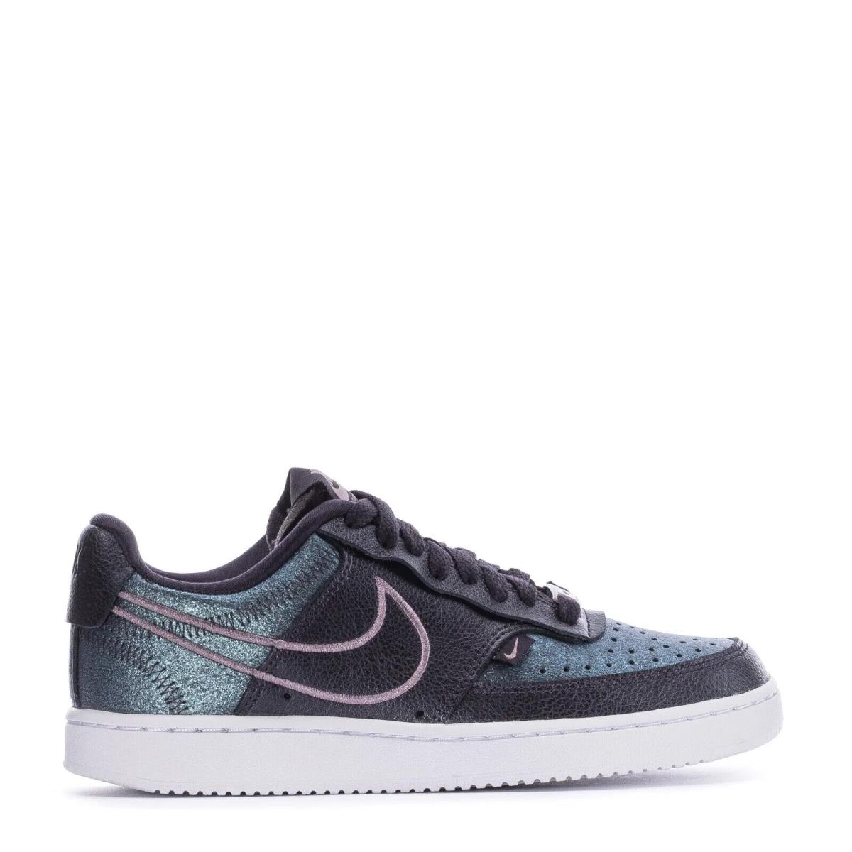 Womens Nike Court Vision Low Premium DM0838-500 Cave Purple/lt Violet Shoes