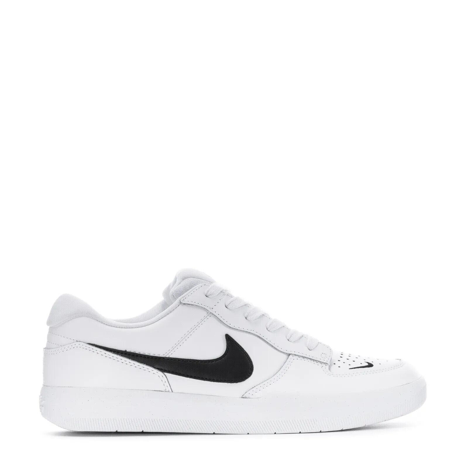 Men`s Nike SB Force 58 Premium DH7505-101 White/black Shoes