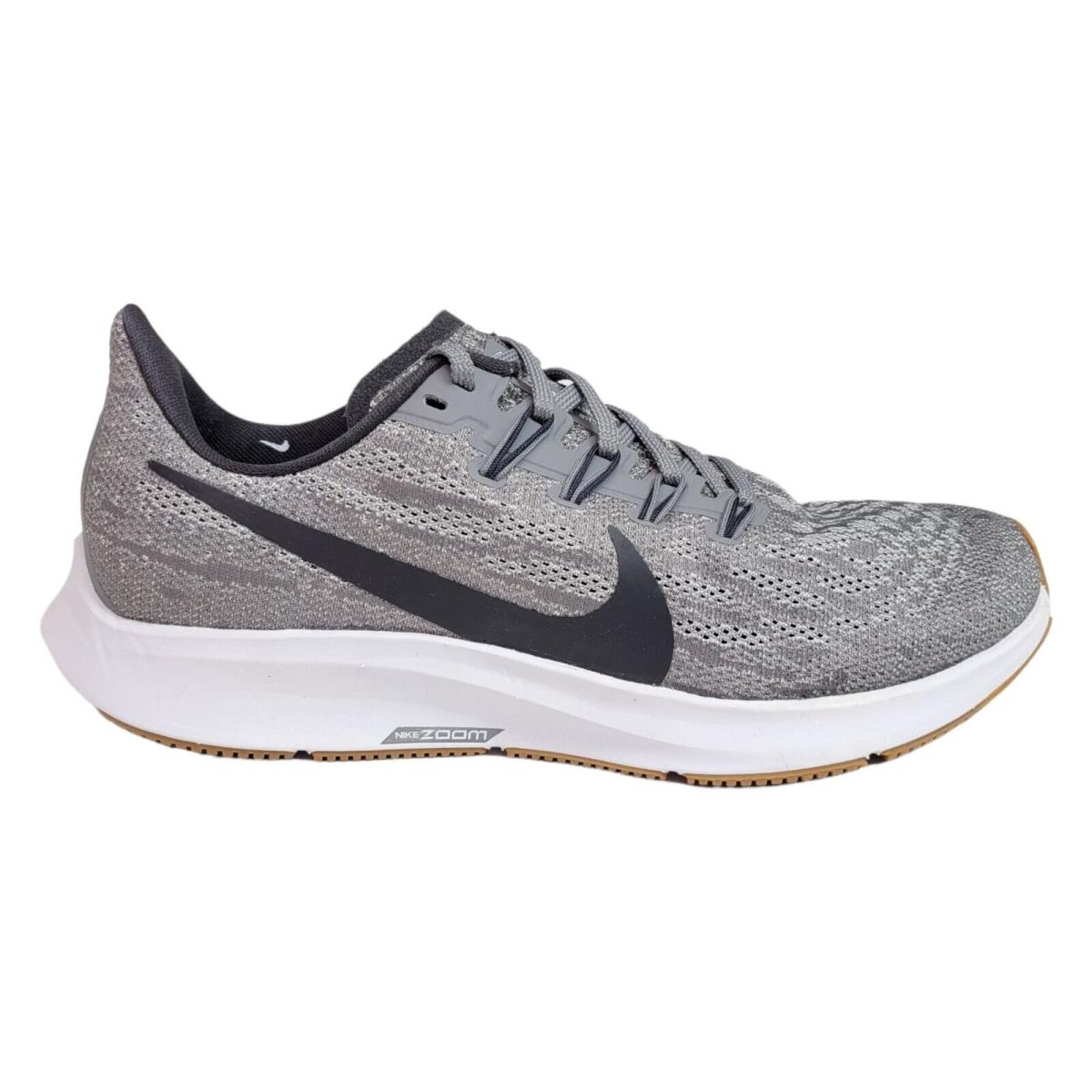 Nike Men 9 9.5 Air Zoom Pegasus 36 Running Shoe Sneaker Gunsmoke Gray AQ2203-001 - Gray