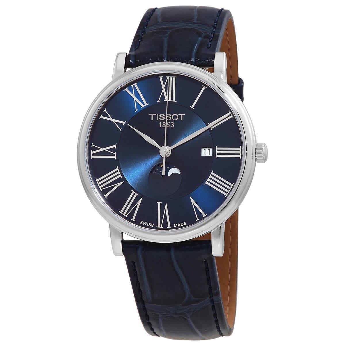 Tissot Carson Quartz Blue Dial Men`s Watch T122.423.16.043.00