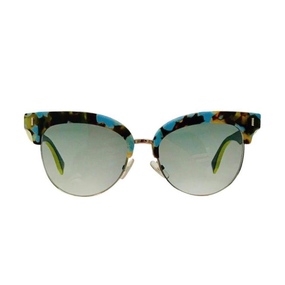 Fendi 0154S-UDTVK (no Case) 0154S-UDTVK NO Case Black Sunglasses