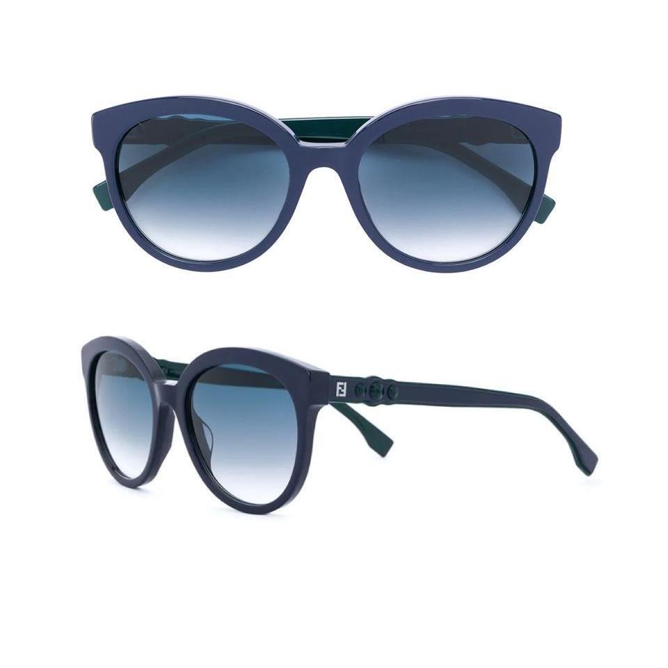 Fendi 0268S-PJP08 (no Case) 0268S-PJP08 NO Case Blue Sunglasses