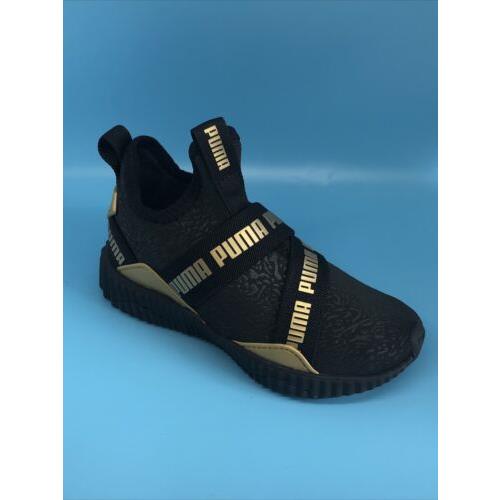 Puma shoes Defy Mid Bling - Black and Gold 0