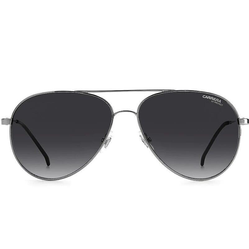 Carrera 2031T/S 06LB/9O Ruthenium/grey Shaded Full-rim Teen Unisex Sunglasses