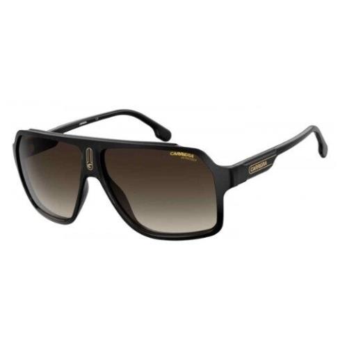 Carrera 1030/S 0807/HA Black/brown Gradient Rectangle Men`s Sunglasses