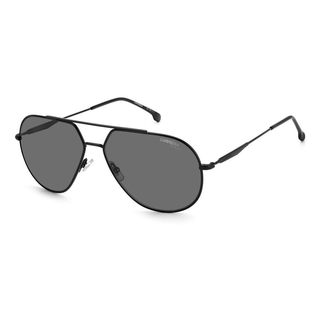 Carrera Men`s Aviator 61mm Polarized Sunglasses Matte Black