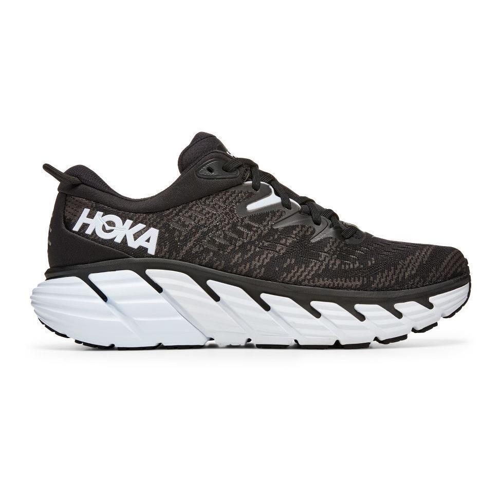 Hoka One One Gaviota 4 Black White Running Shoes Men`s Sizes 8-13