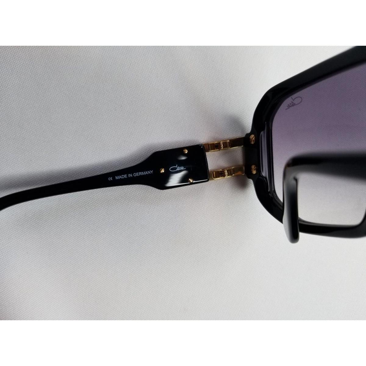 Cazal sunglasses  - Frame: Black/Gold, Lens: Gray 7