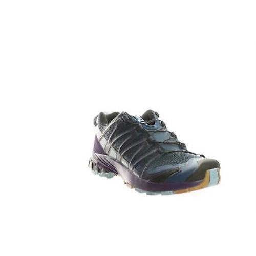 Salomon Womens Xa Pro 3D Blue Hiking Shoes Size 6.5 4033796
