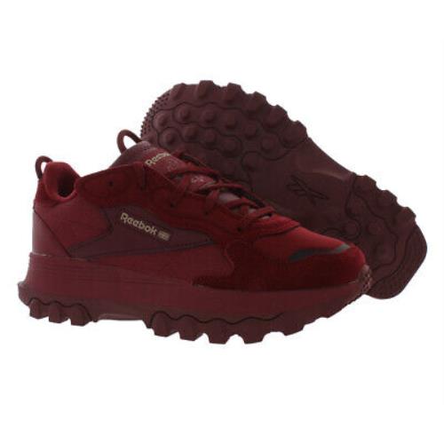 Reebok Classic Leather Cardi Boys Shoes - Port Wine , Red Main