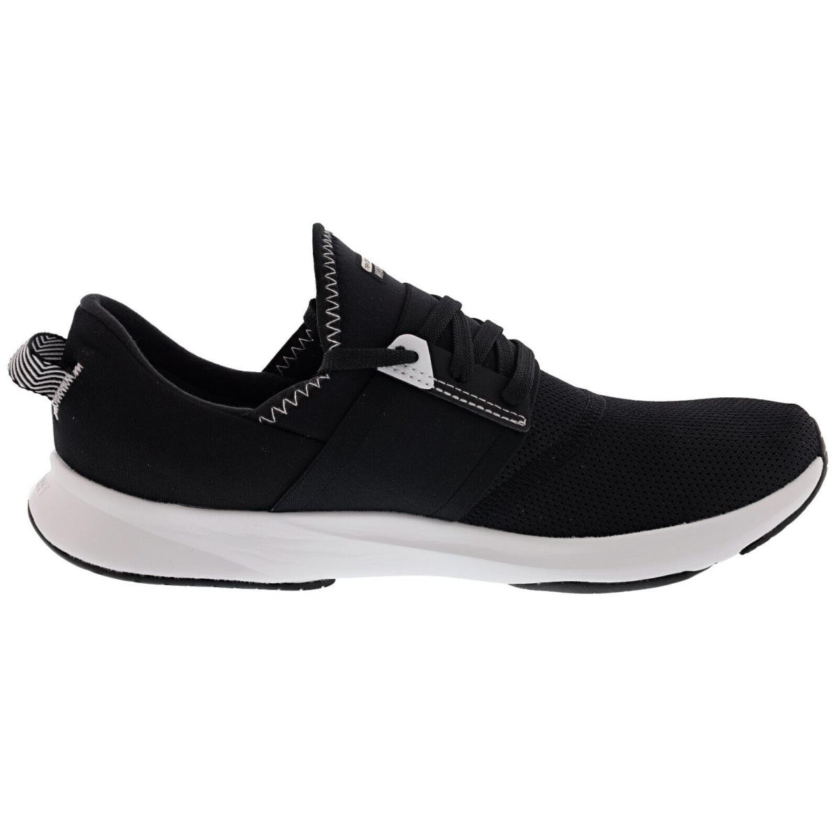 Balance Women`s Dynasoft Nergize V3 Medium Width Running Shoes BLACK / WHITE