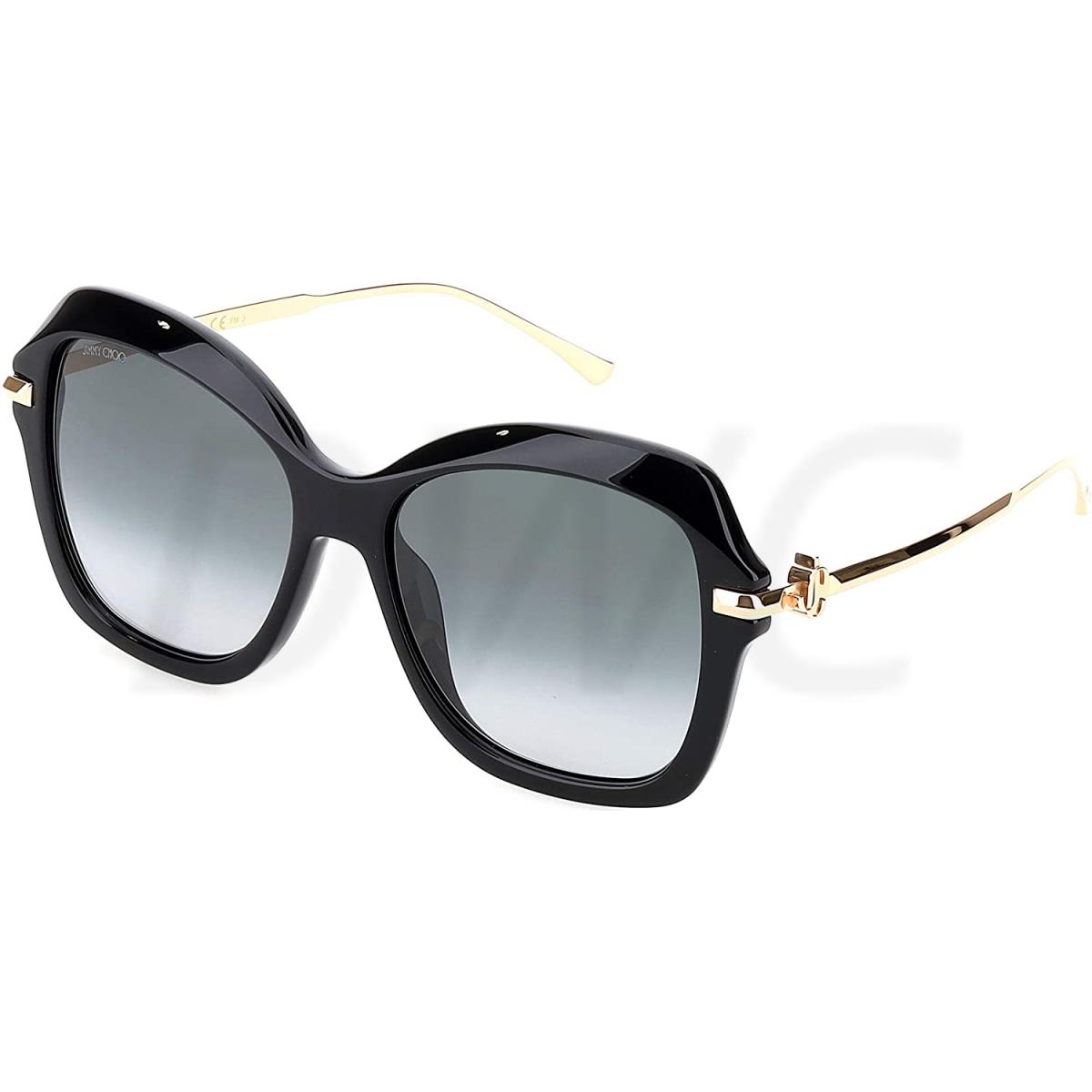 Jimmy Choo Tessy-g-s 8079O Black Gold Frame Woman Sunglasses