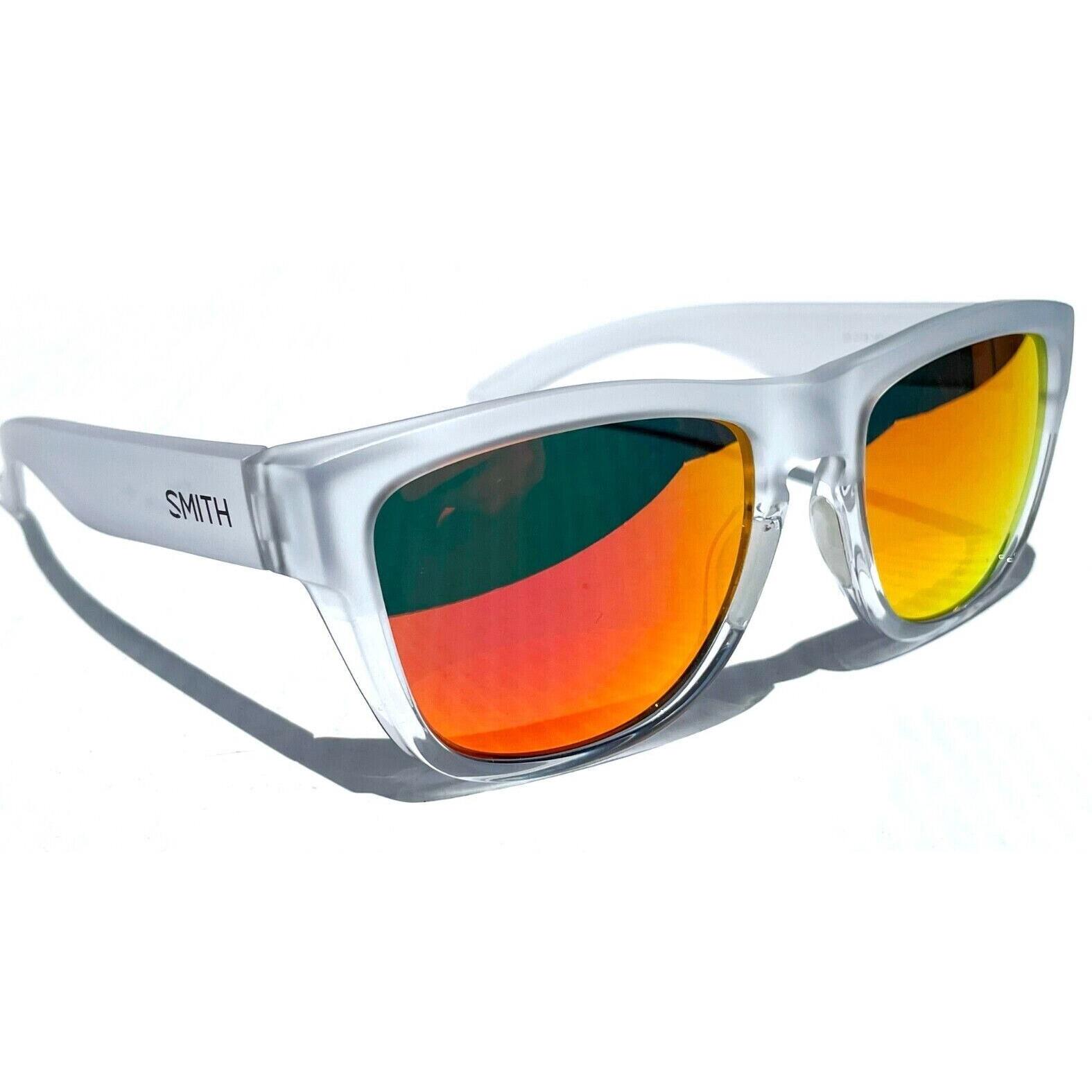 Smith Optics sunglasses Optic Clark - Matte Clear Frame, Red Lens 2