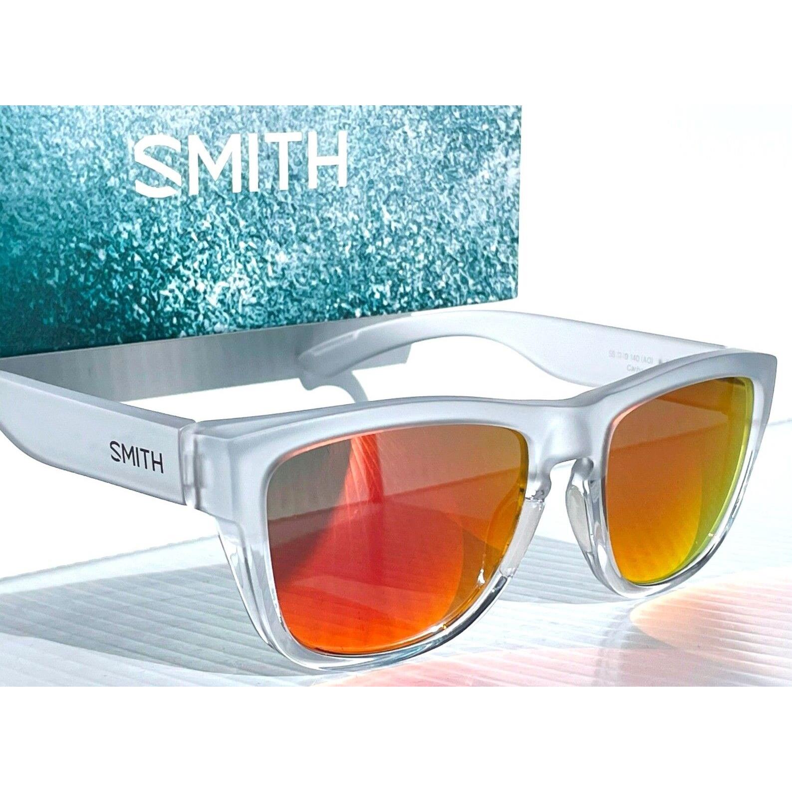Smith Optics sunglasses Optic Clark - Matte Clear Frame, Red Lens 9