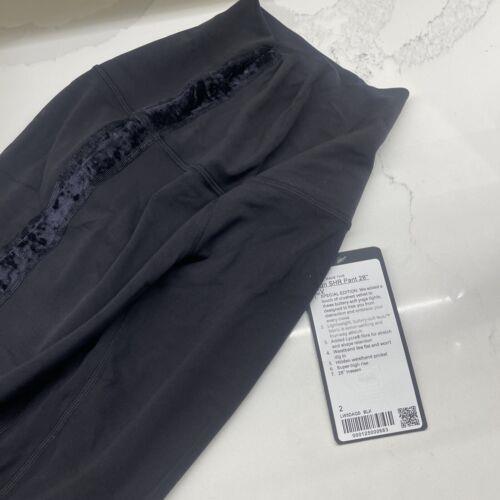 Lululemon Align Shr Pant 28 Special Edition Nulu Size 2 Black Blk CV