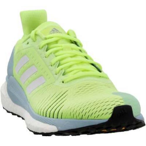 blue and green adidas shoes