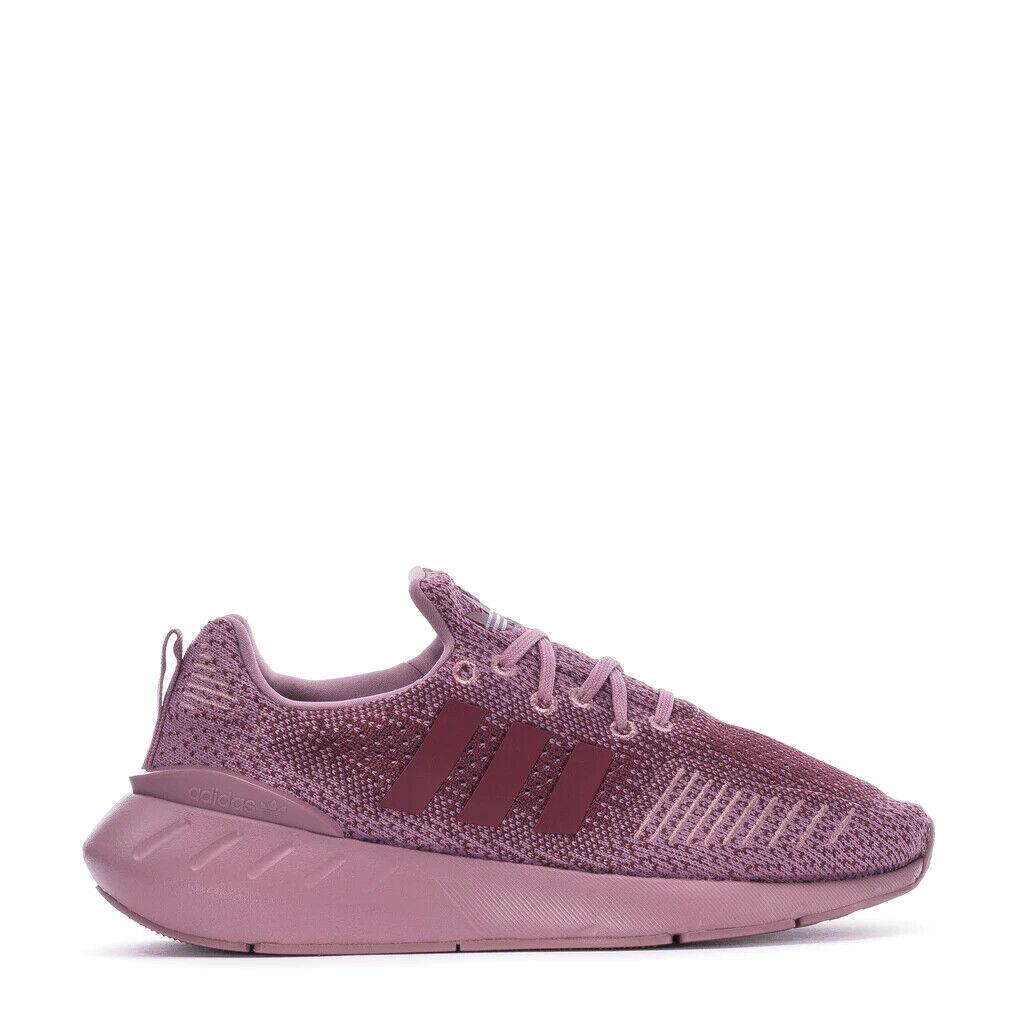 Womens Adidas Swift Run 22 Magic Mauve/magic Mauve/quiet Crimson GV7978 Shoes - Pink