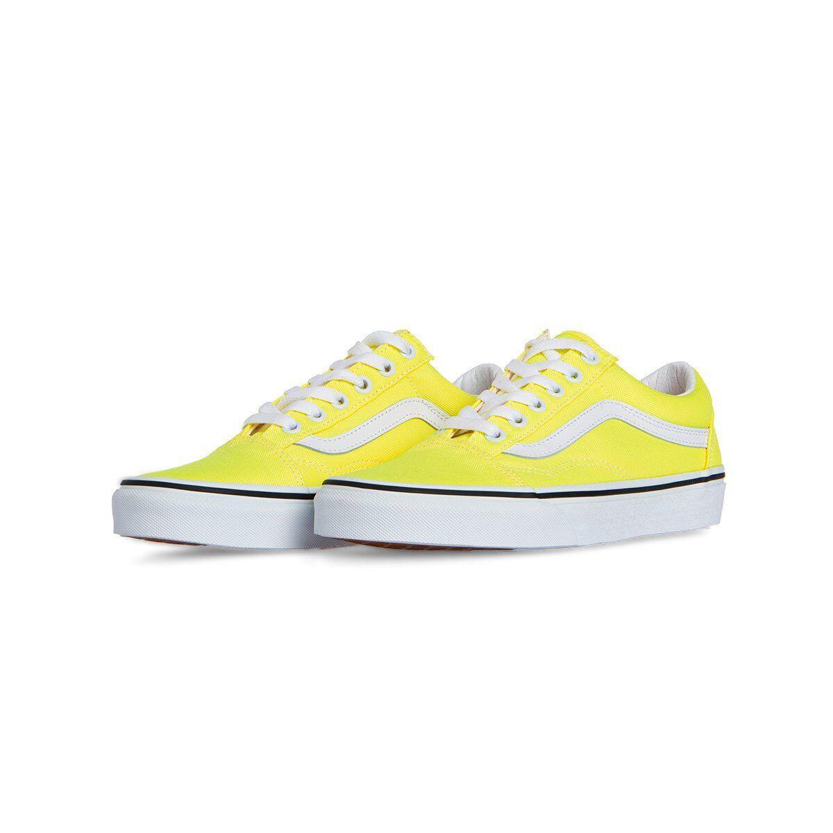Vans Old Skool VN0A4U3BWT71 Unisex Adult Yellow Sneaker Shoes Size M9/W10.5 ST60