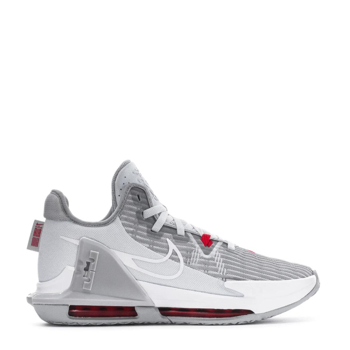 Mens Nike Lebron Witness 6 CZ4052-003 Pure Platinum/wolf Grey Shoes