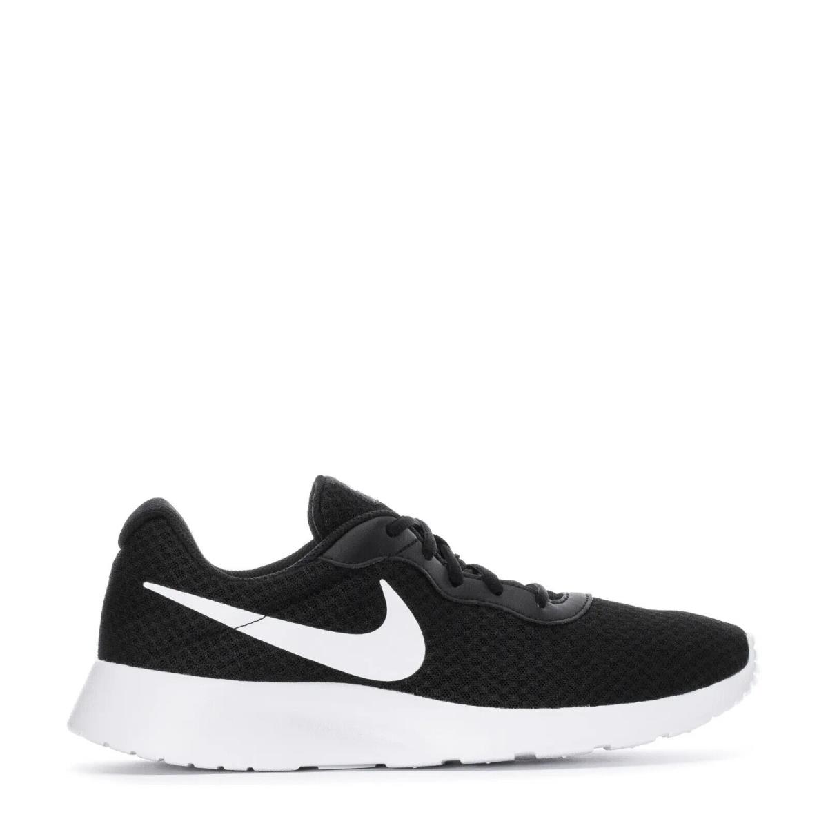 Mens Nike Tanjun Next Nature DJ6258-003 Black/white/barely Volt Shoes