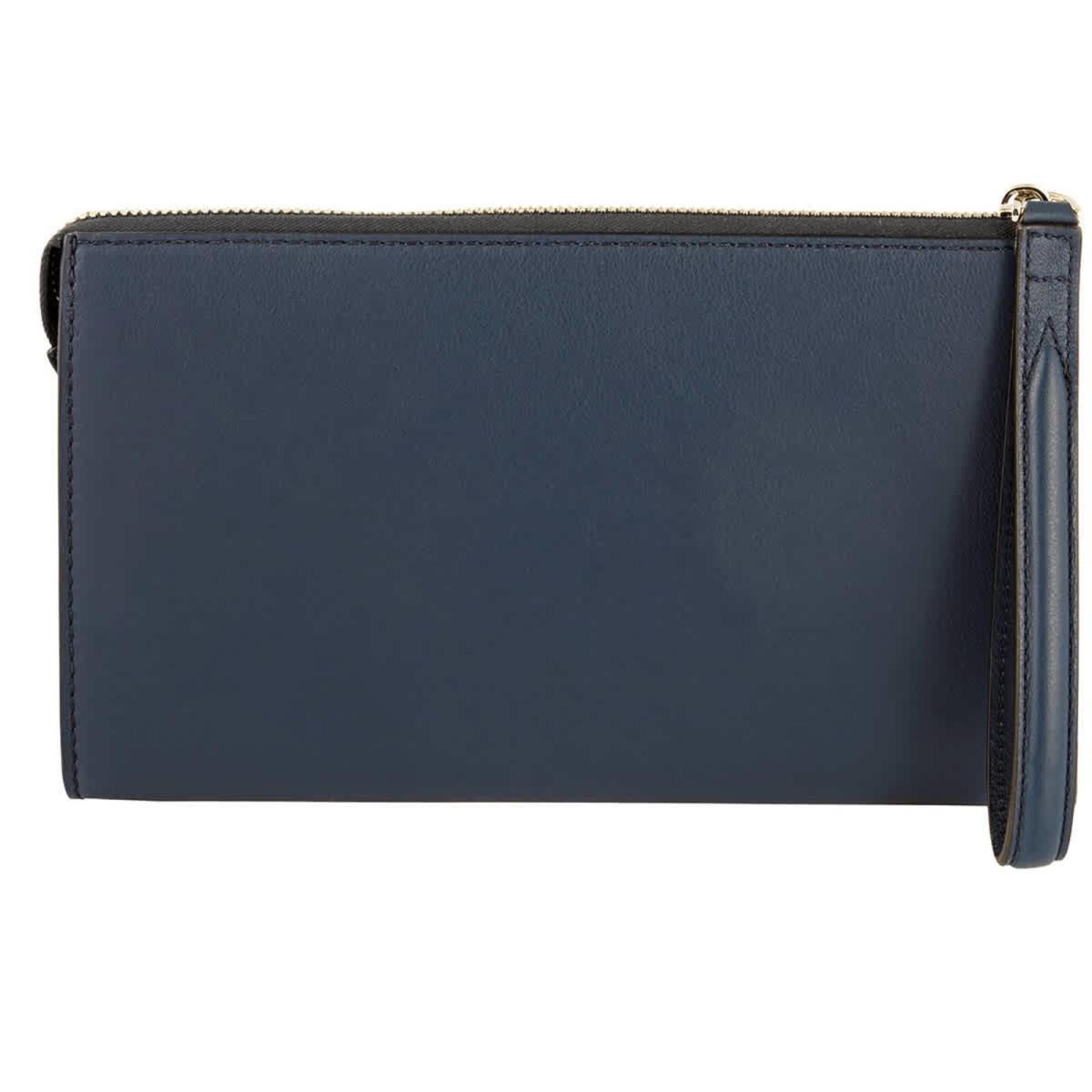 Salvatore Ferragamo Logo 723815 Blue Document Holder