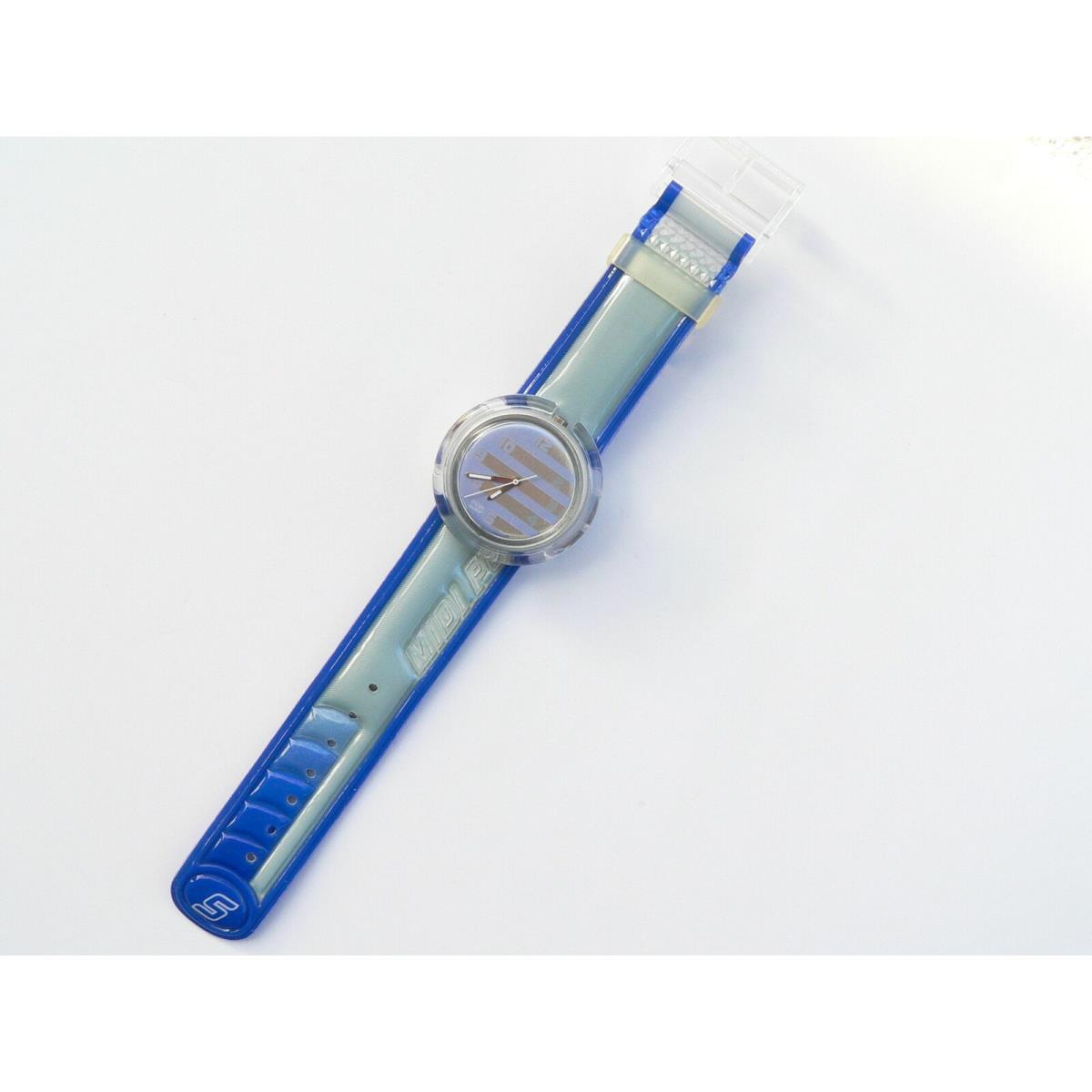 1999 Pop Swatch Watch Ghiaccio PMM104