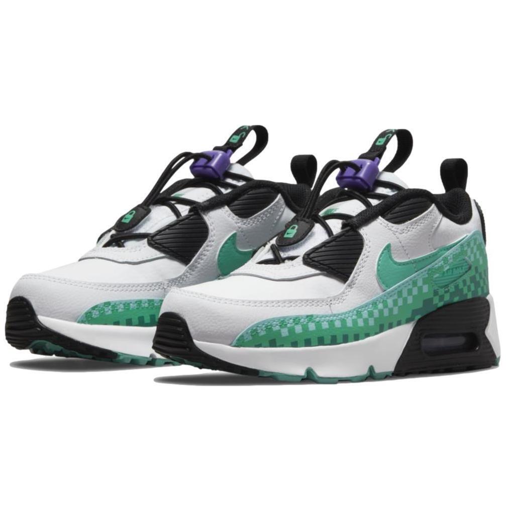 Nike Air Max 90 Toggle SE PS `psychic Purple Washed Teal` Shoes DN3264-100 - White/Washed Teal-Black