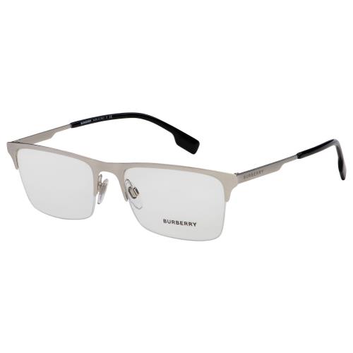 Burberry Eyeglasses BE1344 1166 55mm Silver / Demo Lens