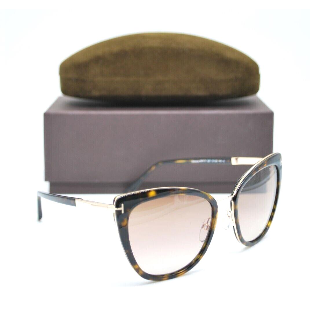 Tom Ford Simona TF 717 52F Havana-gold/brown Gradient Sunglasses 57-20 - Tom  Ford sunglasses - 033044114006 | Fash Brands