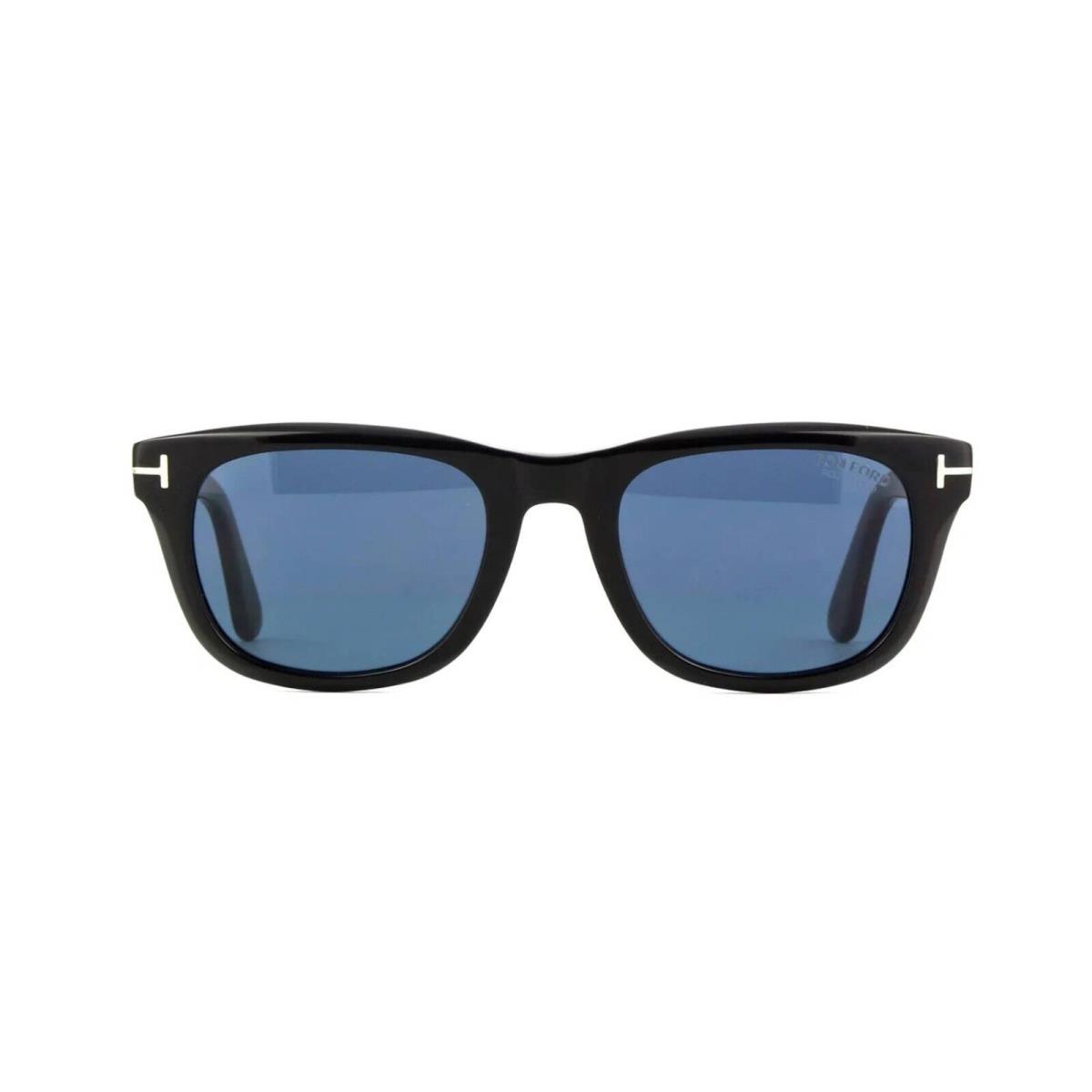 Tom Ford Kendel FT 1076 Shiny Black/blue Polarized 01M Sunglasses