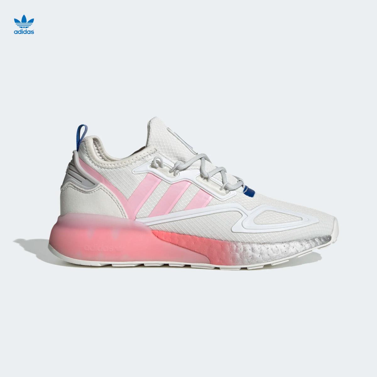 aspect Ministry Opposite Adidas Originals x Nasa ZX 2K Boost Shoes White / Pink FZ3900 Women`s Size  8 | 194817366661 - Adidas shoes - Crystal White / True Pink / Matte Silver  | SporTipTop