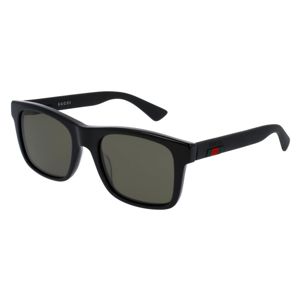 Gucci Sunglasses GG0008S 00 53MM Black/grey Lens