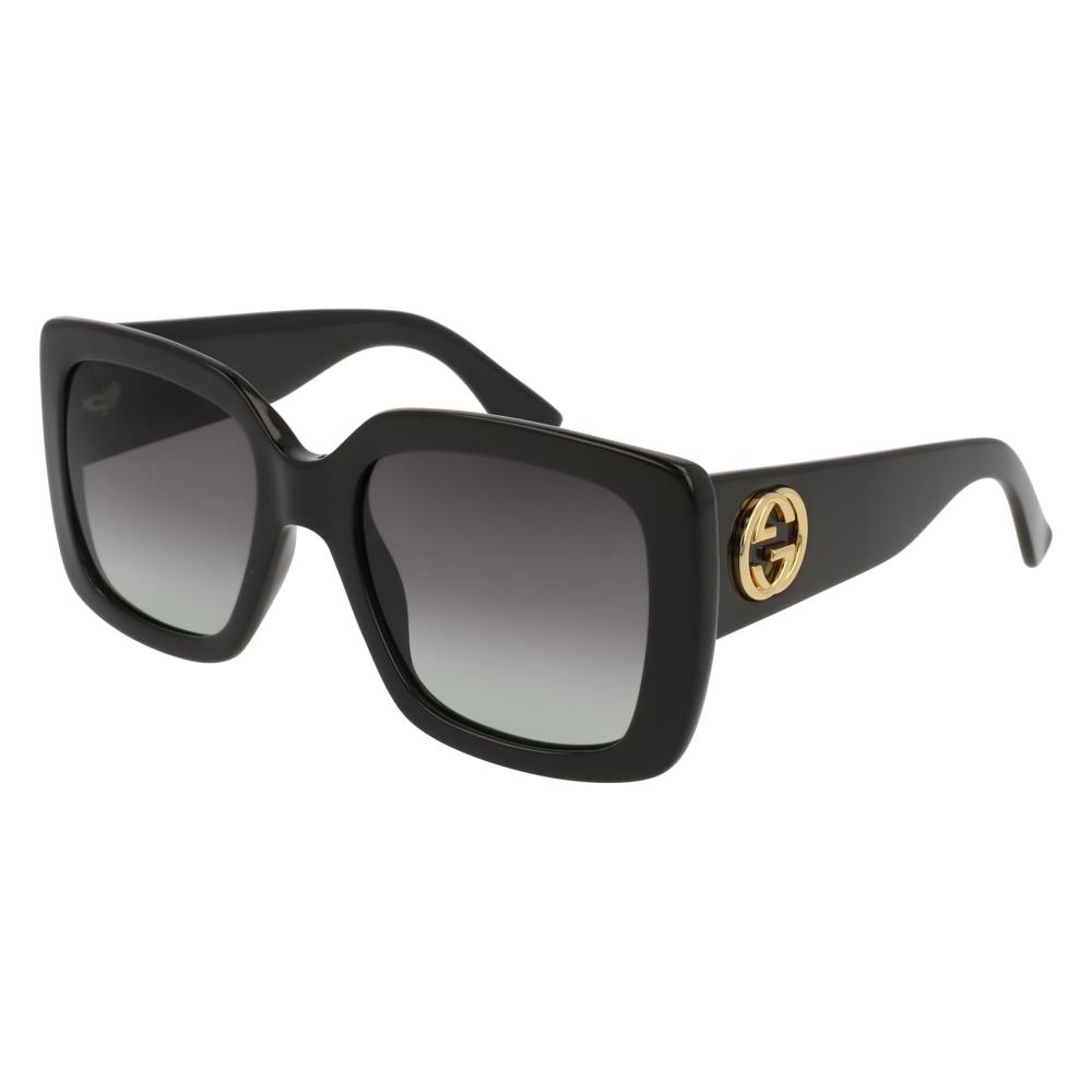 Gucci Sunglasses GG0141S 53MM Black/grey Gradient Lens